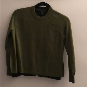 Green long sleeve sweater